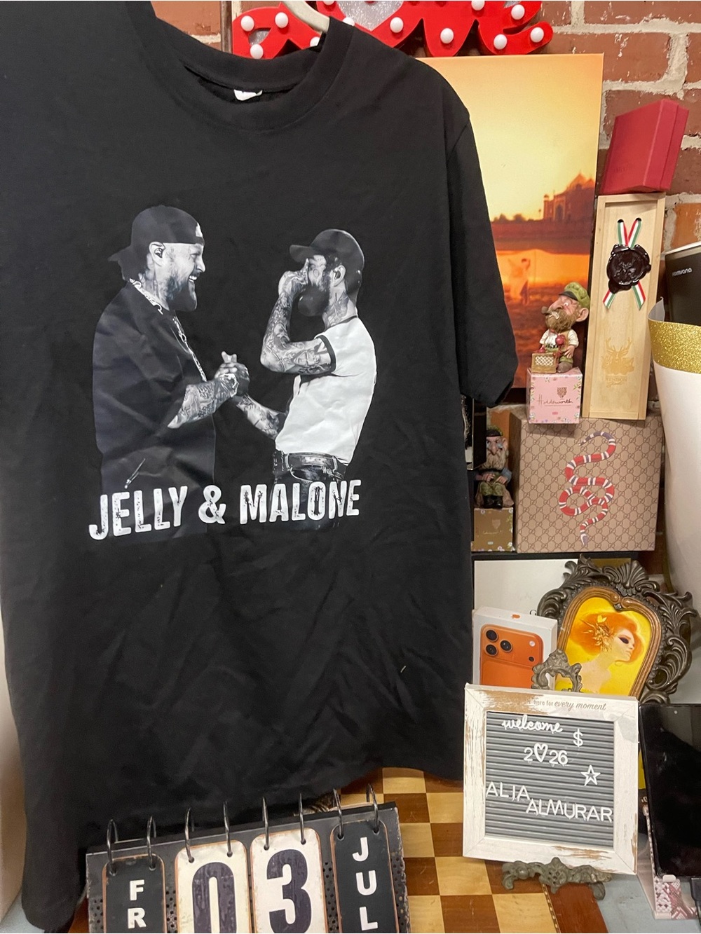Jelly & Malone" concert design